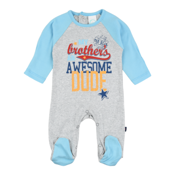 Гащеризон др Sunny Kids 372 сив + електр син