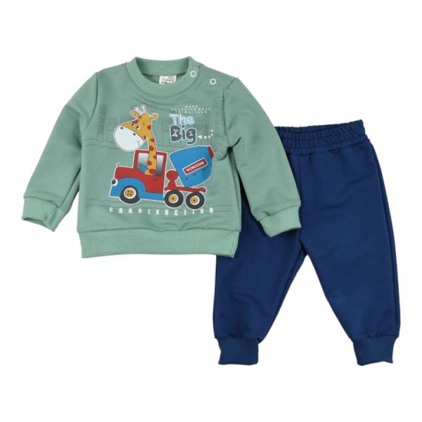 Комплект др Sunny Kids 503 пастелно зелено + тъм син